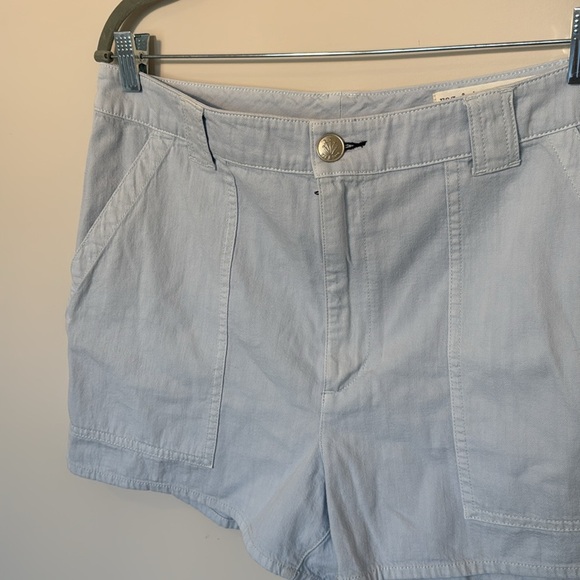 Rag & Bone Cotton Light Blue Shorts - 32 - Picture 2 of 4
